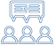 Community engagement icon symbolizing Surge Electrical’s support for local events and charities