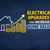 Electrical upgrades that increase home value including panel upgrade and EV charger installation in Seattle home
